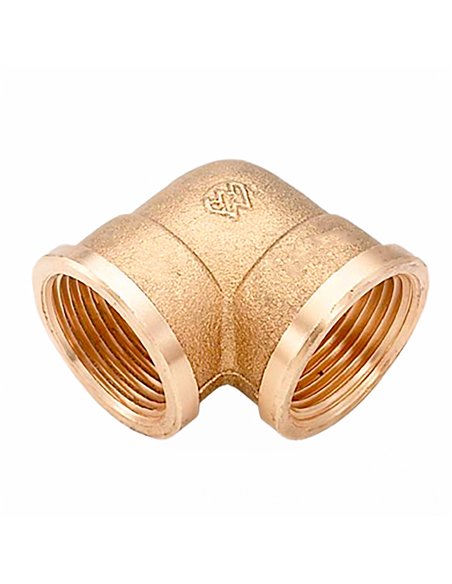 Codo h-h 1/2" latón