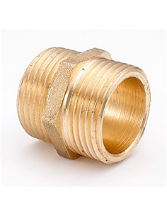 Contrarrosca 1/2" x 1/2" latón