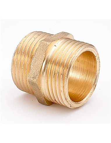 Contrarrosca 1" x 1" latón