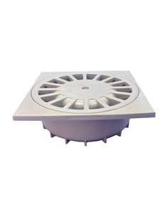 Sumidero pvc sifonico vertical t-88, 150 x 150 x 50,5 mm / ø50 mm