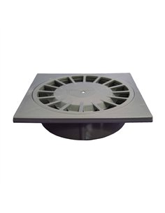 Sumidero pvc sifonico vertical t-88, 150 x 150 x 56,5 mm / ø75 - 50 mm