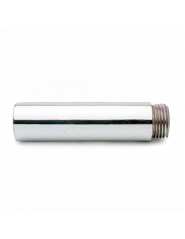 Alargo grifo cromado. 1/2" x 3 cm