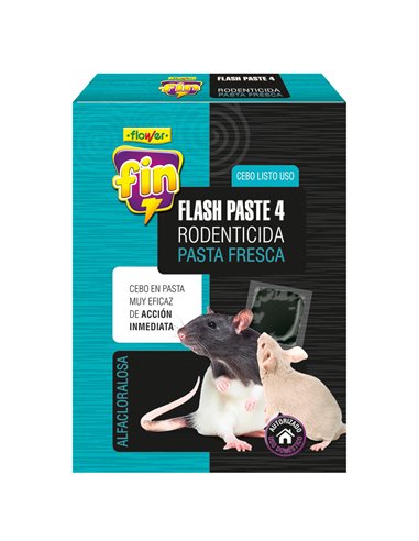 Raticida alfacloralosa 120 g