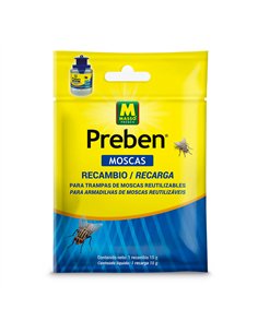Recambio para trampas de moscas