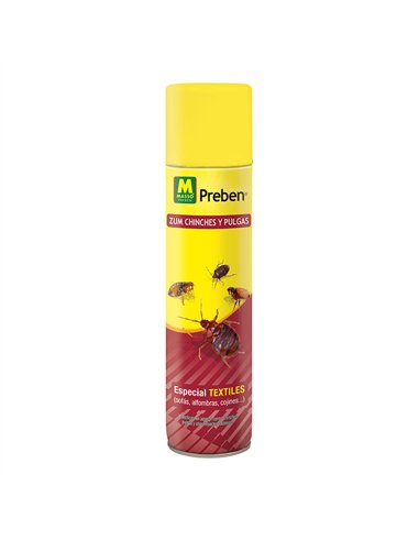 Spray contra chinches y pulgas, 300 ml
