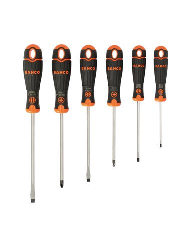 Destornilladores, juego de 6 piezas