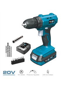 Kit maletin atornillador 20v