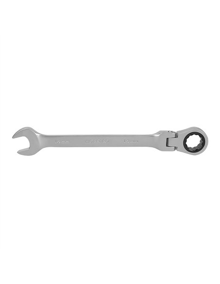 Llave mixta de carraca articulada 15 mm