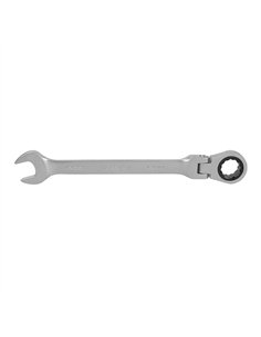 Llave mixta de carraca articulada 17 mm
