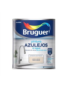 Pintura azulejos al agua piedra natural satinado 750 ml