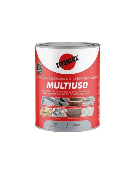 Imprimación multiuso gris mate 0,750 l