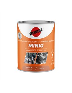Imprimación sintética antioxidante naranja mate. minio 0,250 l