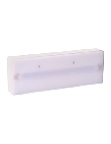 Luz emergencia s10 400 lm 1 h ip-44 np 10-400, 255 x 37 x 89 mm