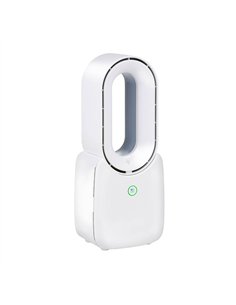 Ventilador recargable de mesa usb, sin aspas, 3 velocidades 12,4 x 9 x 30 cm