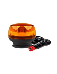 Mini faro rotativo led magnético 12 v-24 v