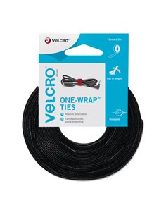 Cinta one-wrap, 10 mm x 5 m, negra