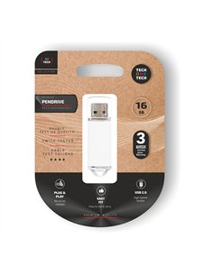 Memoria usb basic white pendrive 16 gb tipo a