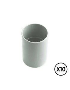 Manguito gris ø16 mm, 10 unidades