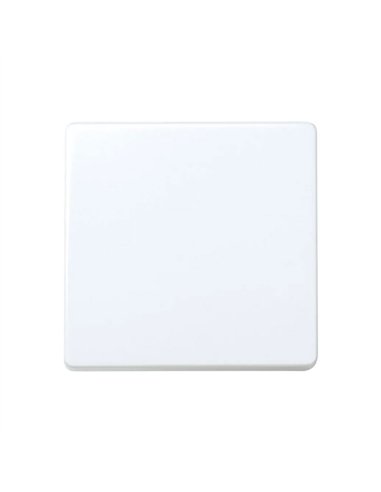 Pulsador ancho serie 27 blanco
