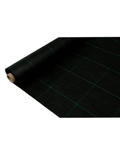 Malla antihierba 100 g/m² negra 1 x 10 m