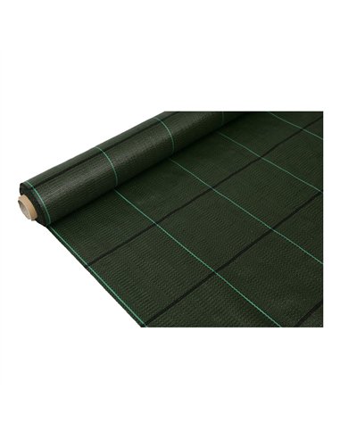 Malla antihierba 100 g/m² verde 1 x 100 m