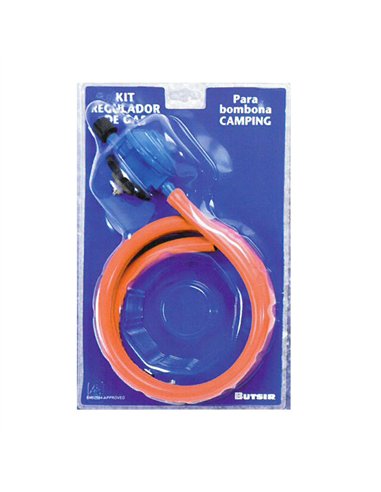 Kit regulador de gas azul repu0018 butsir