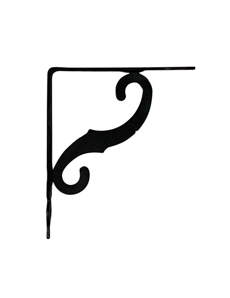 Escuadra ornamental plm05 negro 230 x 190 mm