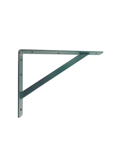 Escuadra reforzada plm04 gris 250 x 200 mm