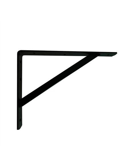 Escuadra reforzada plm04 negro 500 x 350 mm