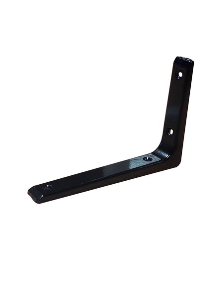 Escuadra aluminio plm07 negra 150 x 100 mm