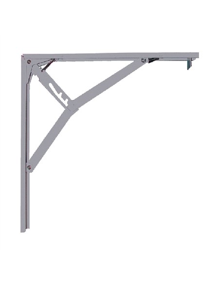 Escuadra 3 posiciones plm06 cromo brillo 400 x 400 mm