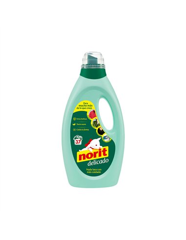 Detergente para ropa delicada 1125 ml 37 lavados