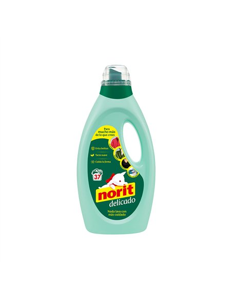 Detergente para ropa delicada 1125 ml 37 lavados