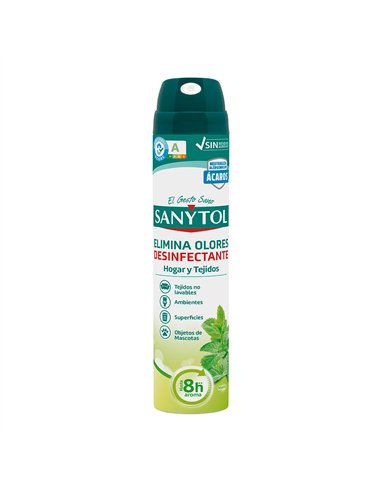 Elimina olores desinfectante aroma menta