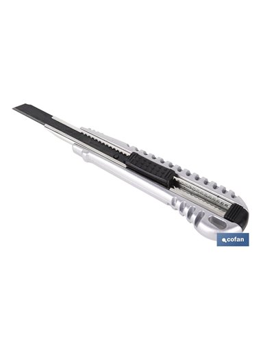 CÚTER DE ALUMINIO 9 MM