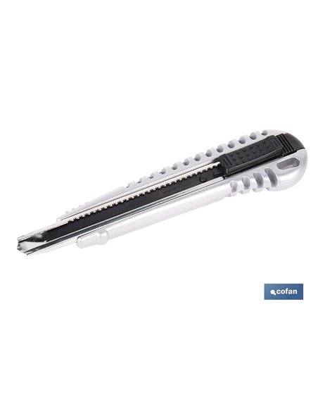 CÚTER DE ALUMINIO 9 MM