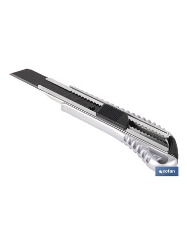 CÚTER DE ALUMINIO 18 MM