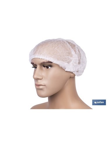 GORRO DESECHABLE ACORDEÓN DE PP 100 UDS.