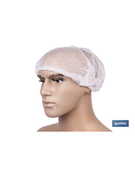 GORRO DESECHABLE ACORDEÓN DE PP 100 UDS.