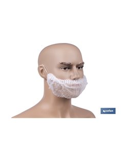 CUBREBARBA DESECHABLE DE PP 100 UDS.