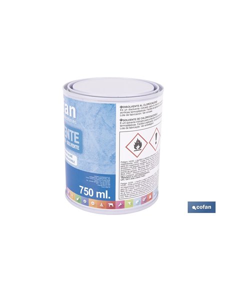 DISOLVENTE CLOROCAUCHO 750 ML