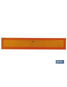 PLACA V-6 VEHICULOS LARGOS 1130X200MM.