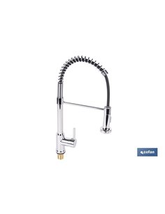 GRIFO DE COCINA MONOMANDO CON ROCIADOR