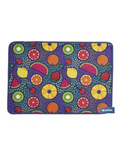 FELPUDO CON ESTAMPADO DIGITAL FRUTAS 50 x 70 CM