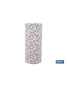 ROLLO DE ALFOMBRA EN MOSAICOS VANGUARDISTA 50% ALGODÓN 50% POLIÉSTER 50 CM X 15 M 2