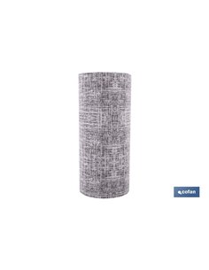 ROLLO DE ALFOMBRA JASPEADA GRIS MARENGO 50% ALGODÓN 50% POLIÉSTER 50 CM X 15 M 2