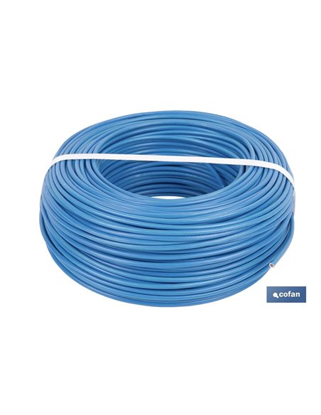 ROLLO CABLE H07V-K 1X4MM2 AZUL (100 M)