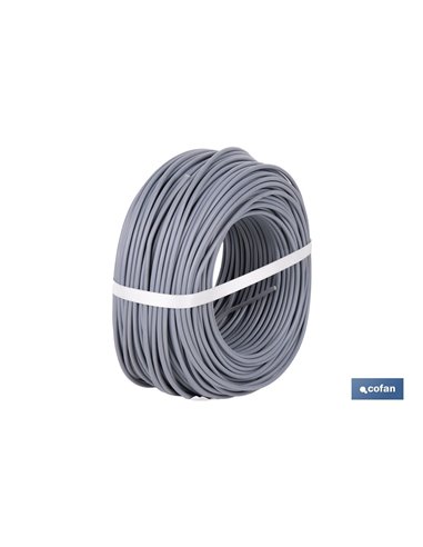 ROLLO CABLE H07V-K 1X4MM2 GRIS (100 M)