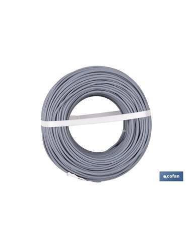 ROLLO CABLE H07V-K 1X4MM2 GRIS (100 M)