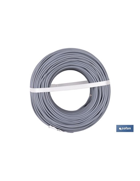 ROLLO CABLE H07V-K 1X4MM2 GRIS (100 M)